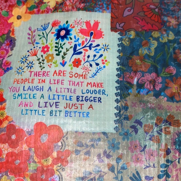 3/$15 boho reusable inspirational bag - Picture 3 of 8